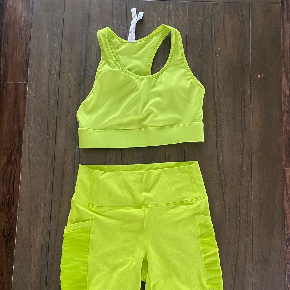 Neon Workout Set